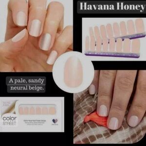 56. Color Street Nail Polish Strips - Havana Honey